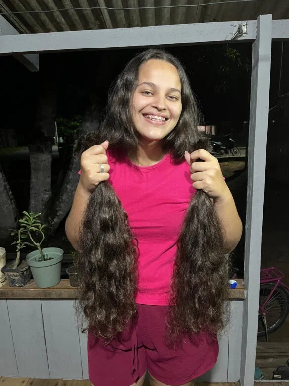 Doação será destinada à confecção de perucas para pacientes em tratamento oncológico/Foto: Reprodução