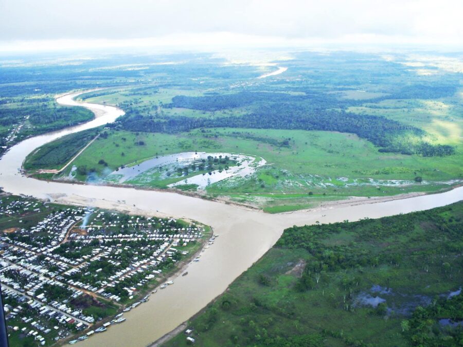 Rio Tarauacá entra em vazante e fica a 20 cm de sair da cota de transbordo