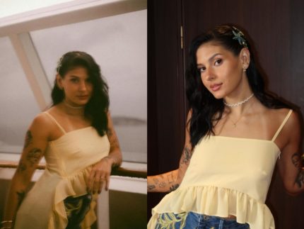 ana-castela-exibe-looks-para-show-em-navio-e-detalhe-chama-atencao