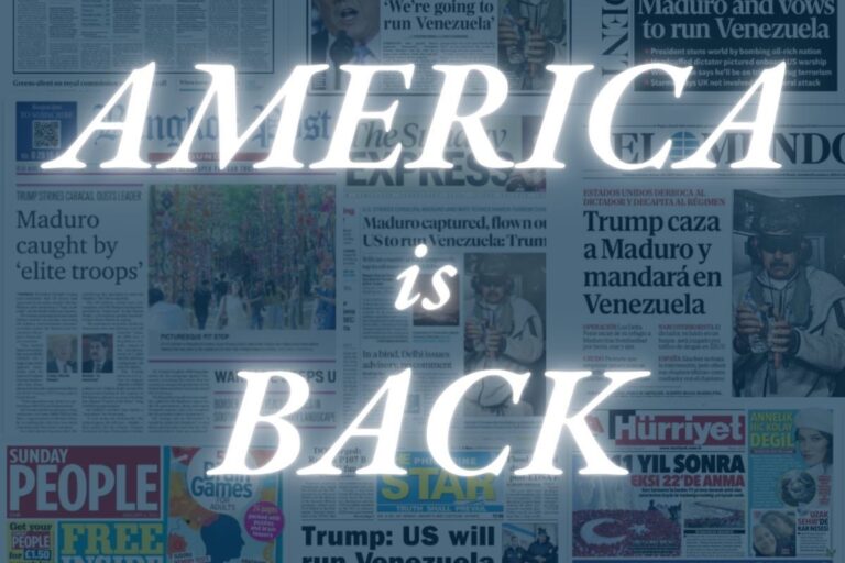eua-apos-captura-de-maduro-e-ameacas-de-trump:-“america-esta-de-volta”