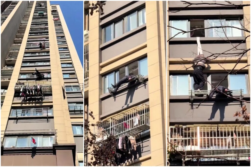 china:-homem-cai-do-15o-andar-de-predio-e-e-salvo-por-varal-no-7o.-video