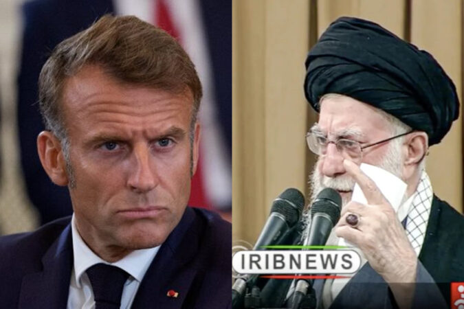 macron-condena-violencia-do-regime-iraniano-e-apoia-manifestantes