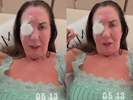 mae-de-virginia-relata-crise-de-ansiedade-apos-cirurgia-no-olho:-“falta-de-ar,-angustia-e-medo”