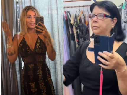 mulher-denuncia-humilhacao-apos-ser-constrangida-por-dona-de-loja-ao-fotografar-vestido-em-provador;-veja