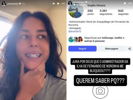 atriz-yanna-lavigne-denuncia-censura-apos-criticas-a-iluminacao-em-noronha