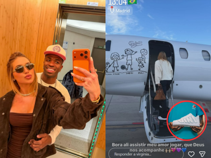 virginia-embarca-para-jogo-de-vini-jr.-com-tenis-personalizado-em-homenagem-ao-craque