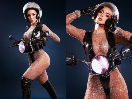 carla-prata-surge-de-motoqueira-e-faz-homenagem-ao-pai-em-ensaio-da-academicos-do-tucuruvi