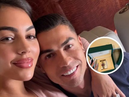 cristiano-ronaldo-presenteia-georgina-rodriguez-com-relogio-de-luxo;-saiba-o-valor