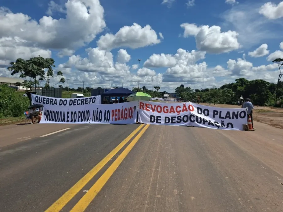 Justiça veta protestos com bloqueio na BR-364 e determina multa de R$ 100 mil por hora