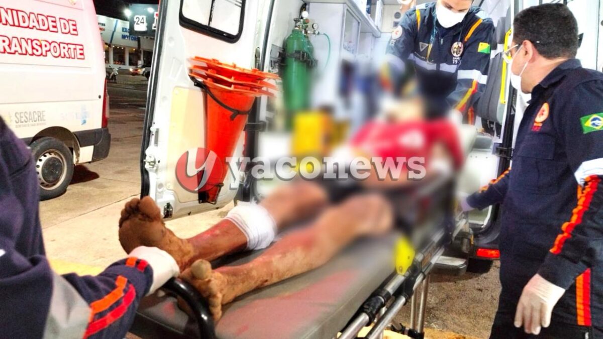 Homem de 40 anos é agredido com pedaços de madeira no bairro Vitória, em Rio Branco