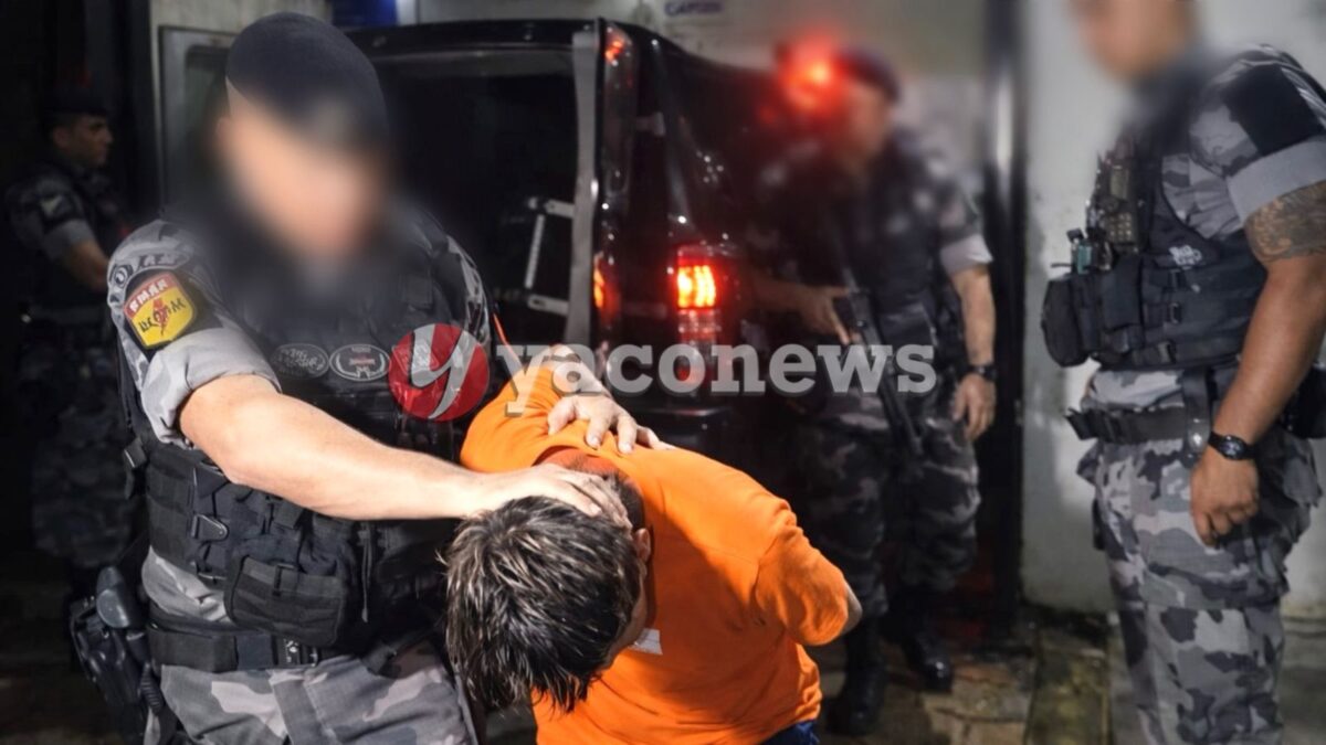 BOPE prende foragido do Amazonas acusado de homicídios e estupro em Rio Branco