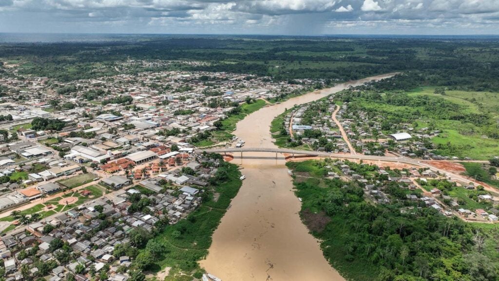 Ponte em Sena Madureira foi um marco. Foto: Pedro Devani/Secom