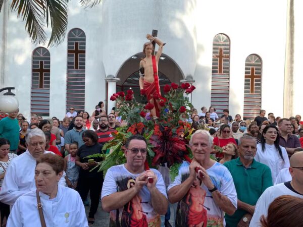 São Sebastião é celebrado dia 20 de janeiro — Foto: Lucas Thadeu/Rede Amazônica Acre
