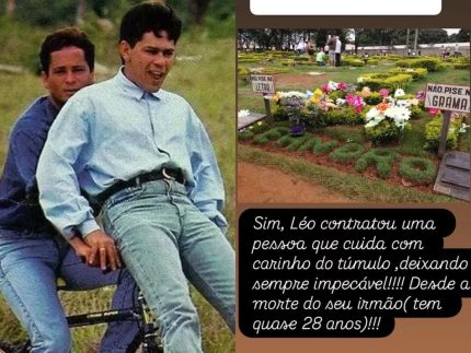 poliana-revela-que-leonardo-mantem-tumulo-do-irmao,-leandro,-“sempre-impecavel”