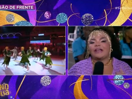 flora-cruz-se-emociona-ao-vivo-em-transmissao-de-carnaval-ao-lembrar-de-pai,-arlindo-cruz