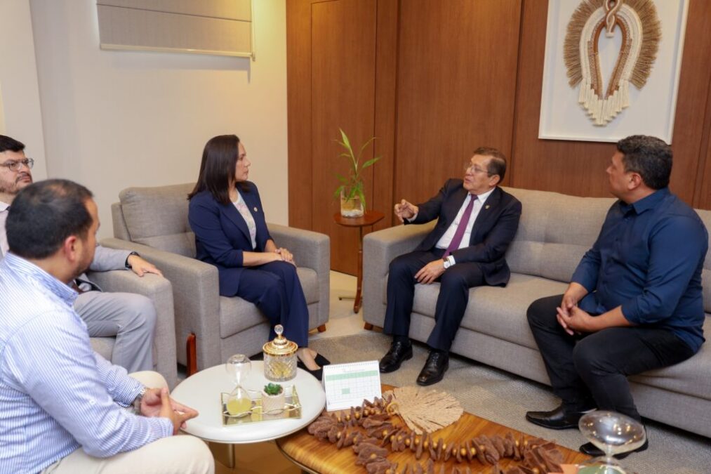 Governadora em exercício Mailza recebe deputado do Peru e fortalece agenda de integração para ampliar exportações entre Brasil e o país andino