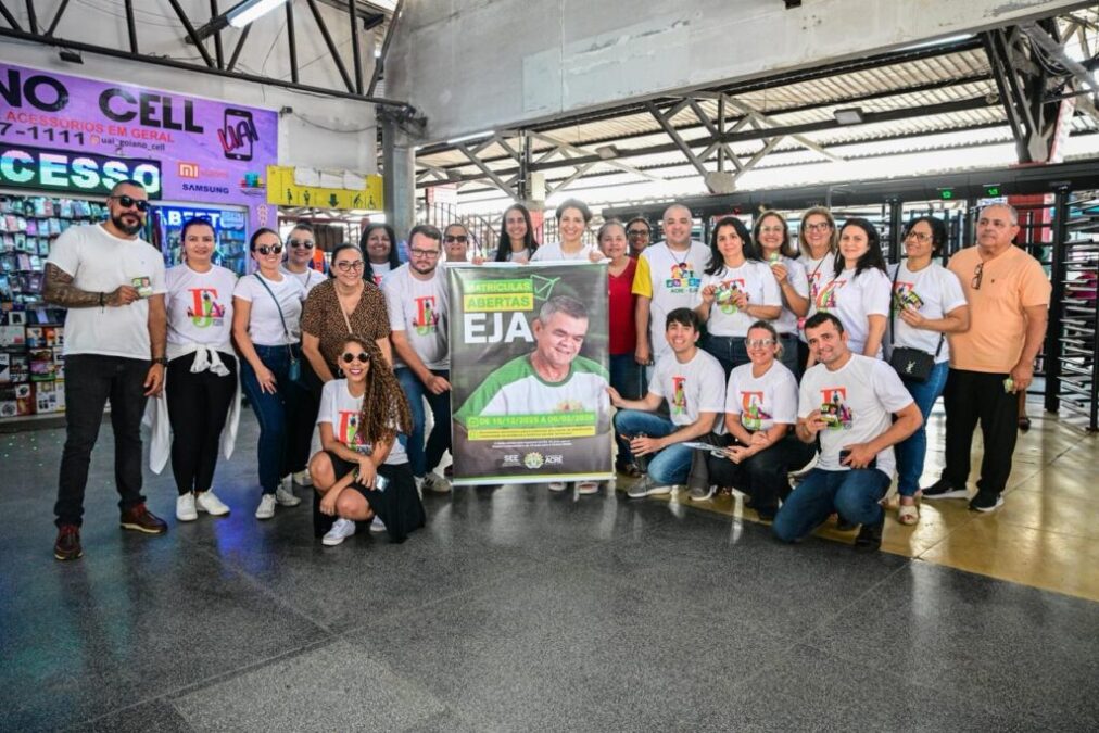 Chamadão da EJA mobiliza população para ampliar acesso à Educação de Jovens e Adultos