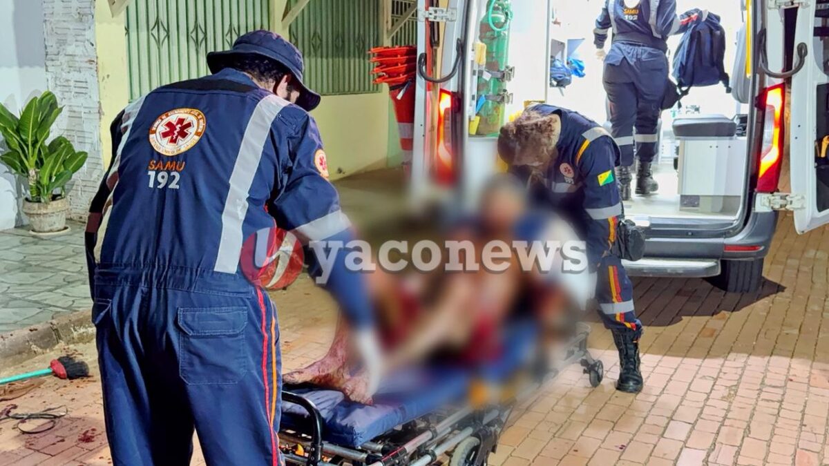 Homem que perdeu a mão direita em 2013 após ser agredido, é socorrido pelo Samu após cortar o dedo da mão esquerda em Rio Branco