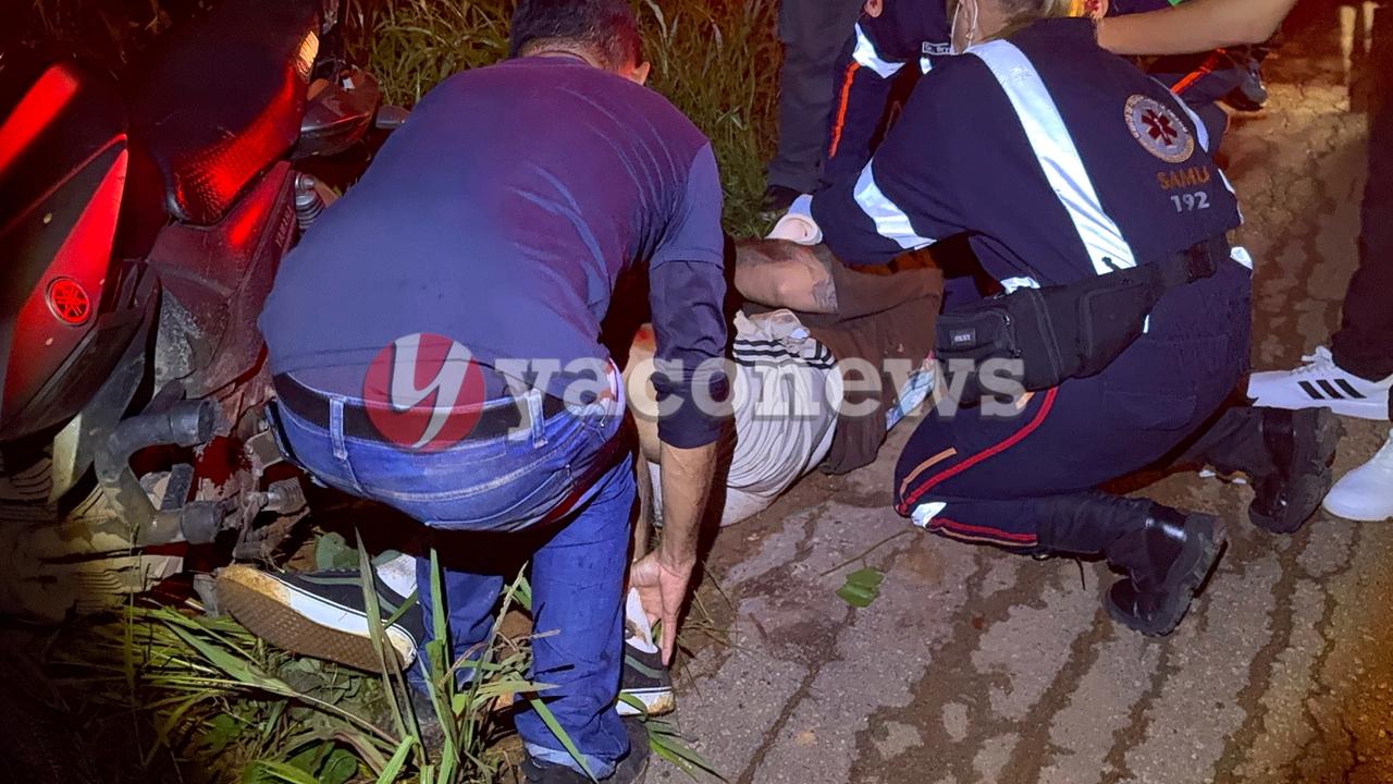 Policial Militar fica ferido após atropelar capivara na rodovia AC-10 em Rio Branco