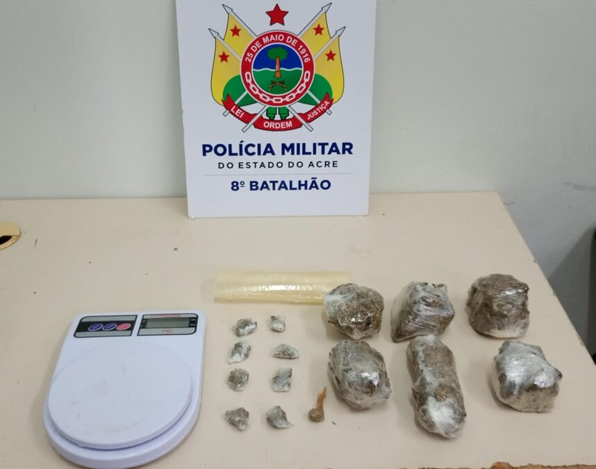 Adolescente é apreendida com drogas no bairro Bosque em Sena Madureira