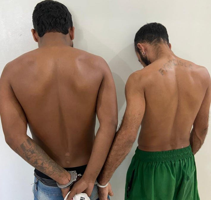 Dois investigados por roubo e tráfico internacional são presos no interior do Acre