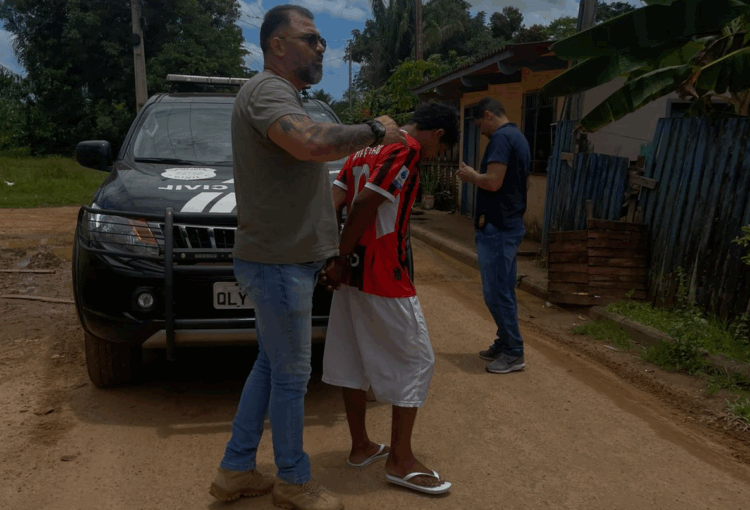 Segundo suspeito, apontado como condutor da motocicleta no momento do crime, foi preso nesta segunda-feira, 2. Foto: cedida