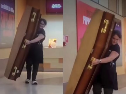 caixao-vira-“balde-gigante”-em-promocao-de-cinema-e-cena-viraliza-em-sp