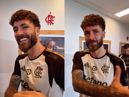 jogadores-do-flamengo-aplaudem-leo-pereira-apos-primeira-convocacao-a-selecao-brasileira