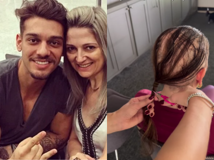 diagnosticada-com-alopecia,-mae-de-lucas-lucco-corta-o-cabelo:-“sigo-com-fe”