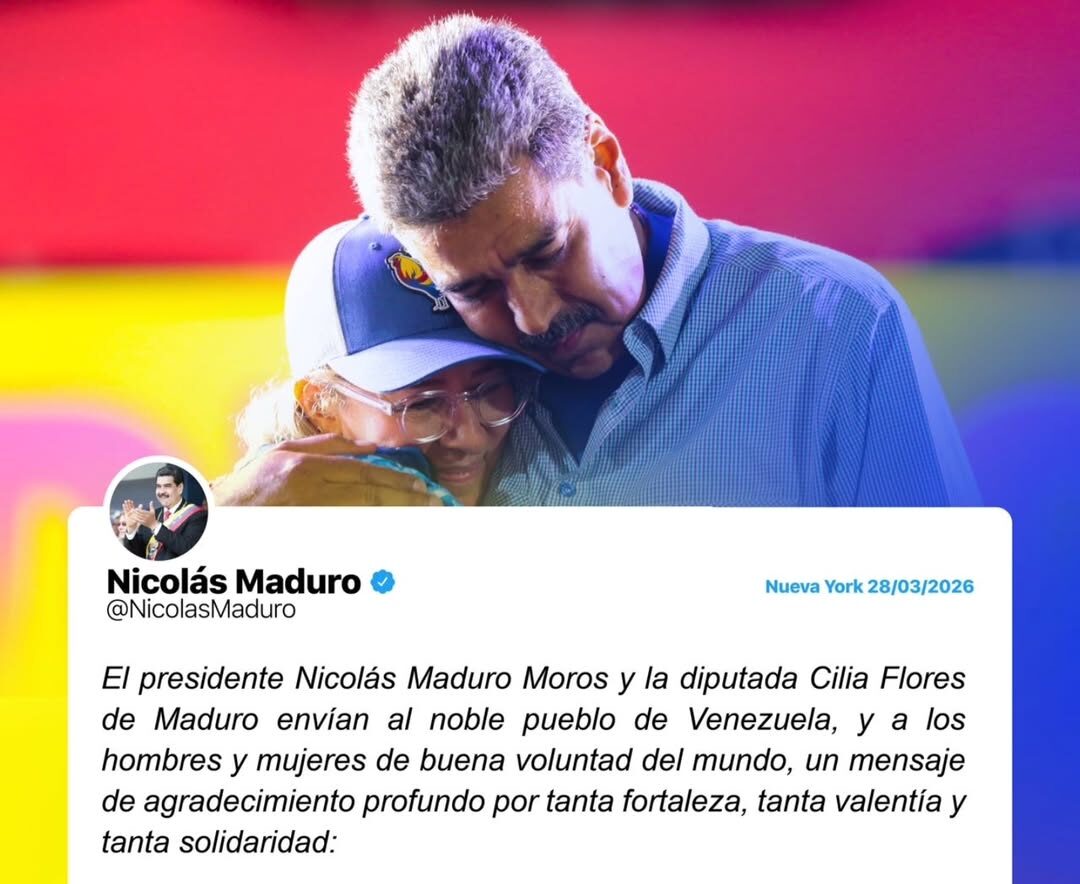 Nicolás Maduro diz estar “bem” em primeira mensagem após prisão nos EUA