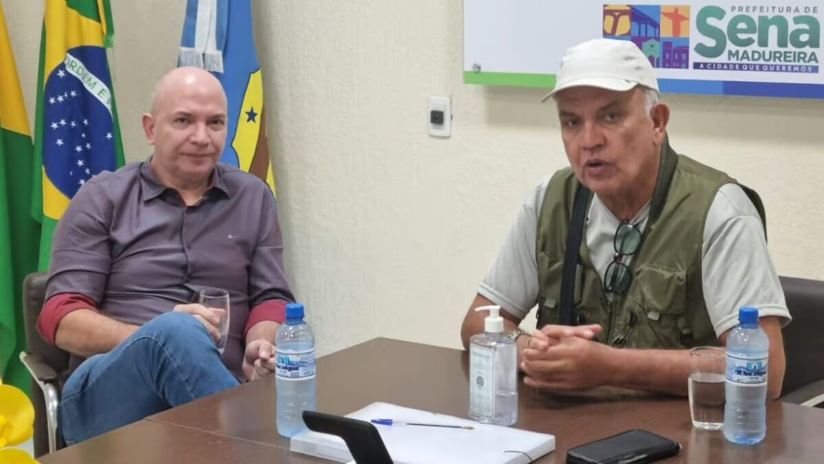 Prefeito Gerlen e senador Petecão discutem emenda para levar saúde itinerante a ribeirinhos de Sena Madureira
