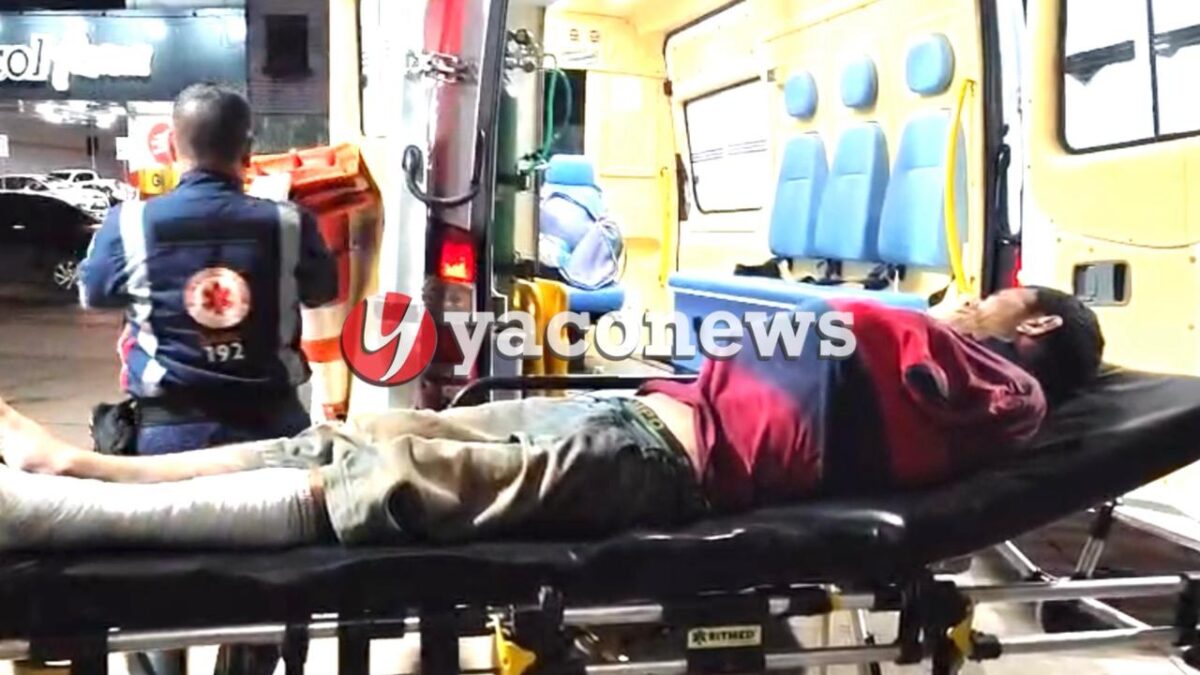 Homem fica ferido após ser agredido à golpes de ripas e atropelado durante desentendimento em Rio Branco