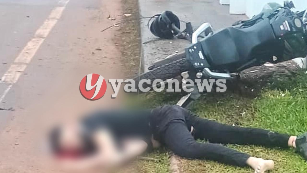 Jovem morre de forma trágica após perder controle de moto e colidir contra muro residencial no interior do Acre