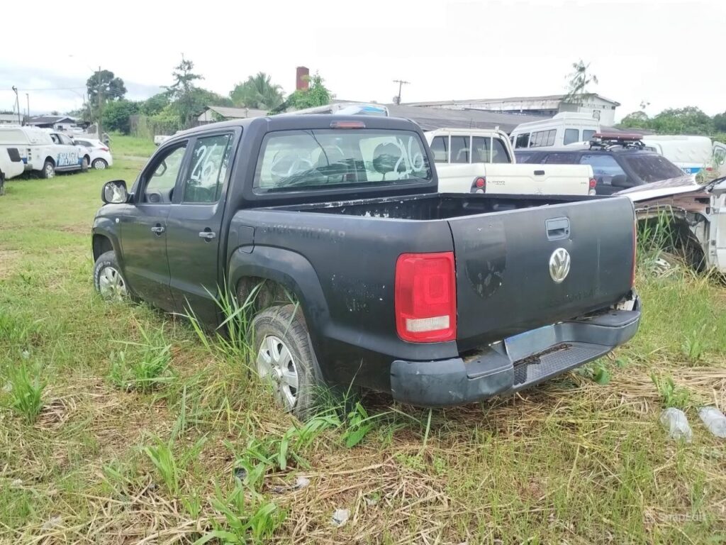 Veículo classificado como recuperável. Foto: cedida