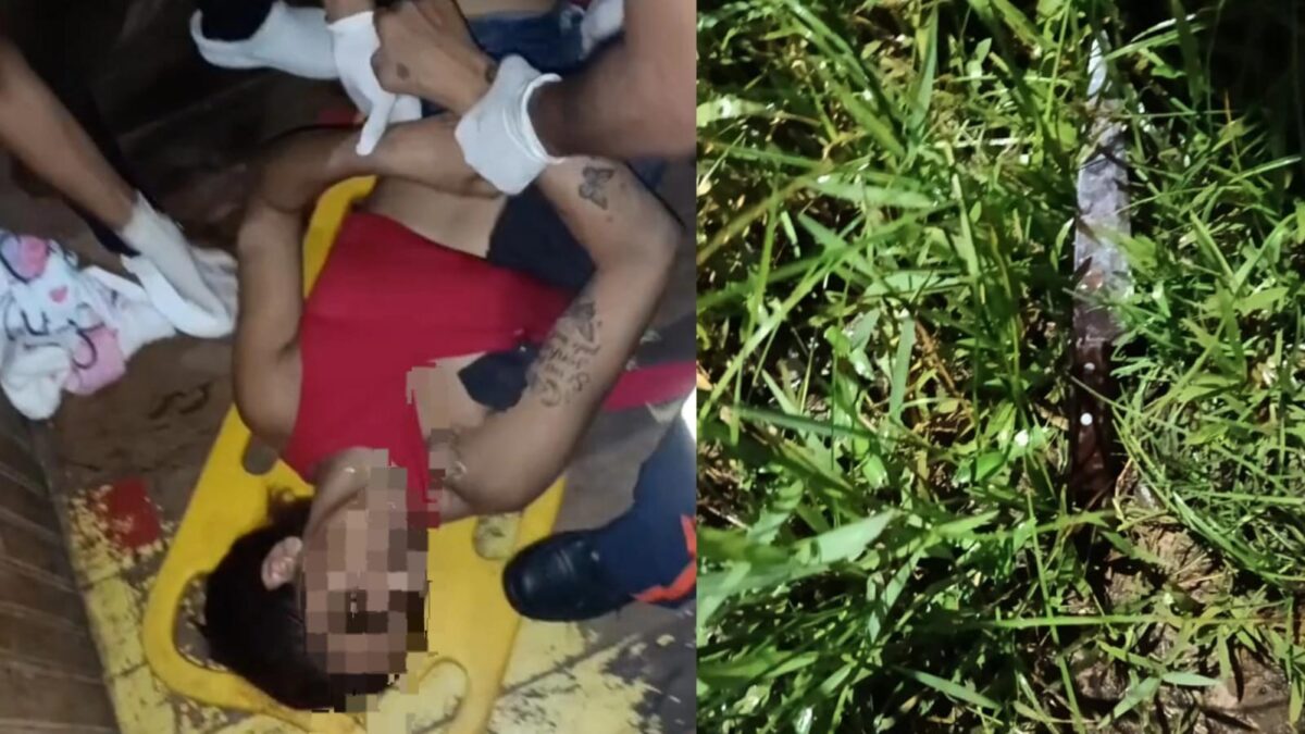 VÍDEO: Jovem é esfaqueada em Tarauacá; companheiro é suspeito e fugiu após o crime