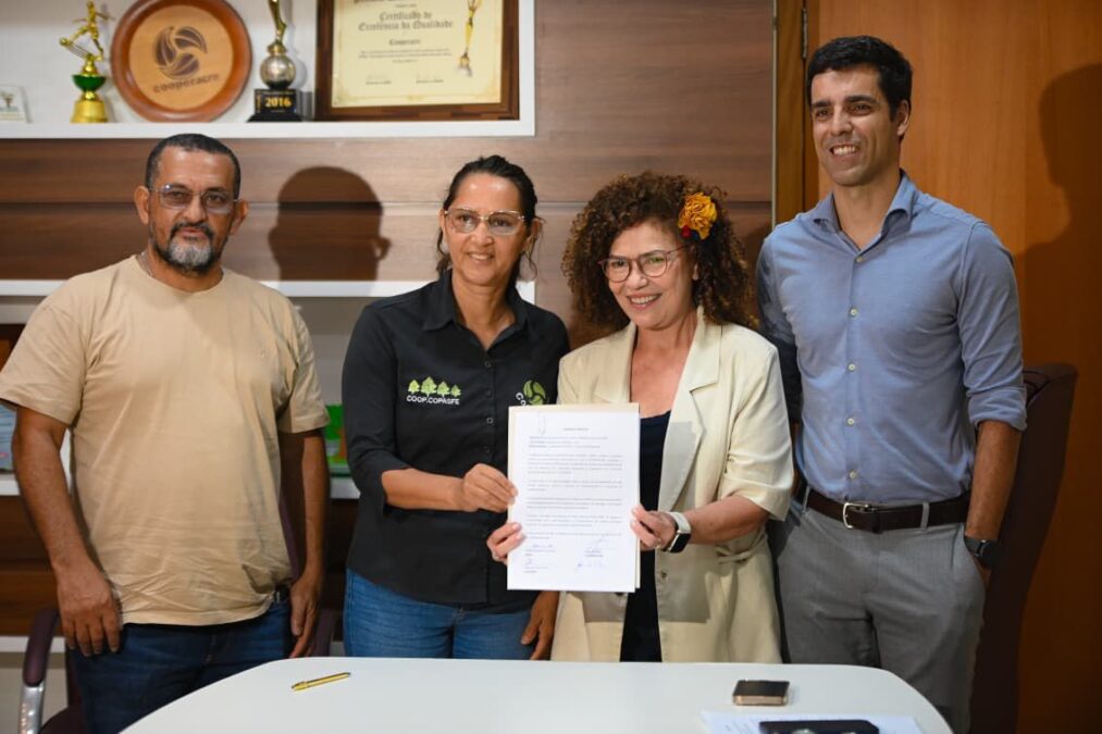 ABDI e COOPERACRE autorizam início das obras da indústria de café em Capixaba