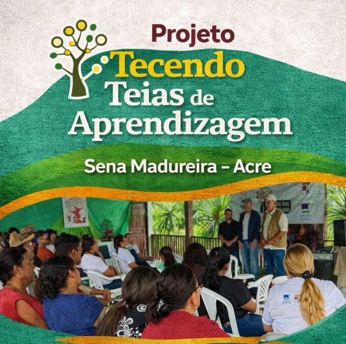 Petecão destina R$ 1,5 milhão e fortalece educação na Resex Cazumbá-Iracema
