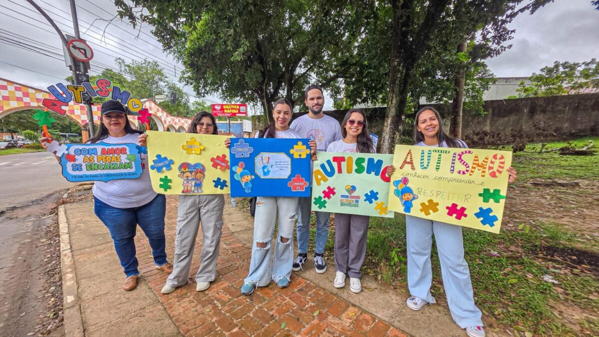 Rio Branco inicia Semana do Autismo com ação nas ruas