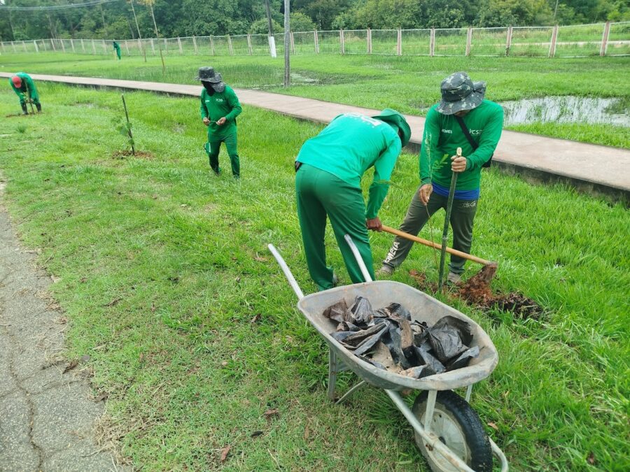 Rio Branco planta 500 mudas no Parque do Tucumã na Semana da Água