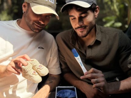 em-clima-de-pascoa,-kadu-rodrigues-e-rafael-rafaldini-anunciam-chegada-do-primeiro-filho