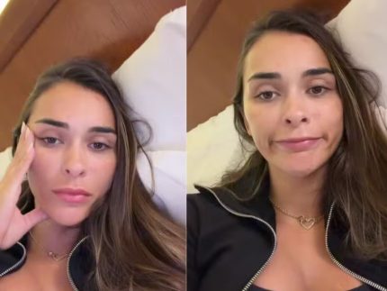 gravida,-taina-militao-passa-mal-em-aeroporto-e-desmaia:-“eu-cai-no-chao”