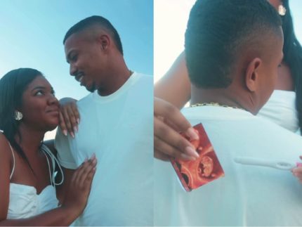 raquel-brito-anuncia-gravidez-e-davi-brito-reage:-“voce-disse-que-eu-ia-ser-o-1o!”