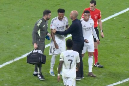 preocupacao-para-o-brasil:-militao-sai-lesionado-em-jogo-do-real-madrid