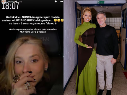 Cotada para quadro no “Domingão” na Copa, Virginia revela ajuda a Luciano Huck
