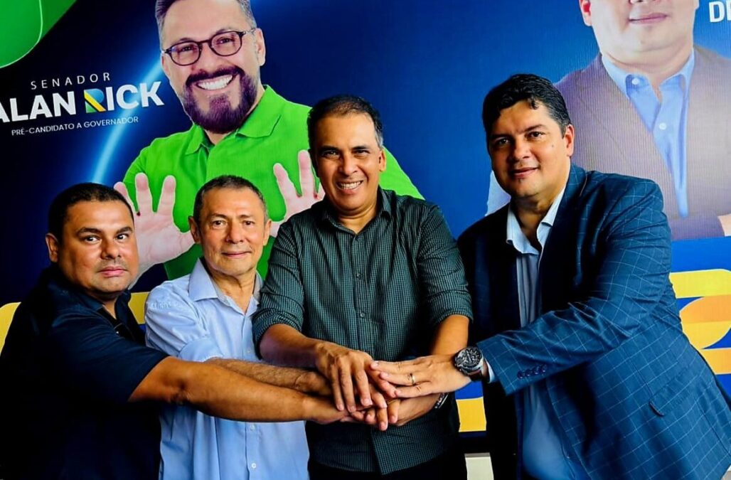 ALIANÇA ESTRATÉGICA NO ACRE: Democracia Cristã anuncia apoio a Alan Rick e Jairo Cassiano