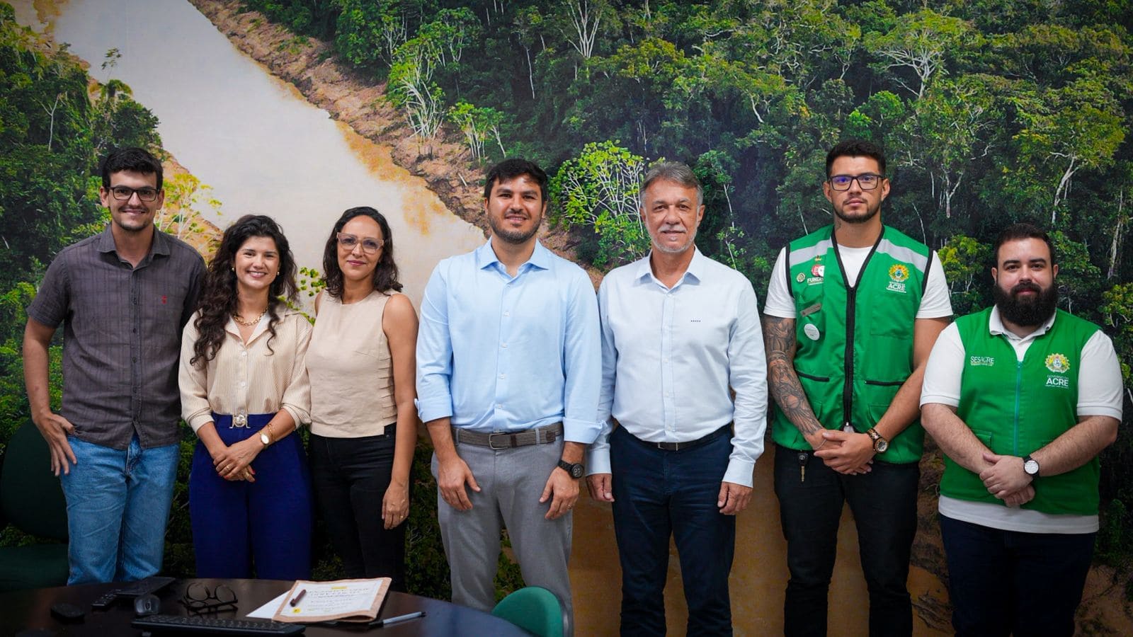 Sema e Fiocruz fortalecem cooperação técnica para pesquisa e saúde nas unidades de conservação do Acre