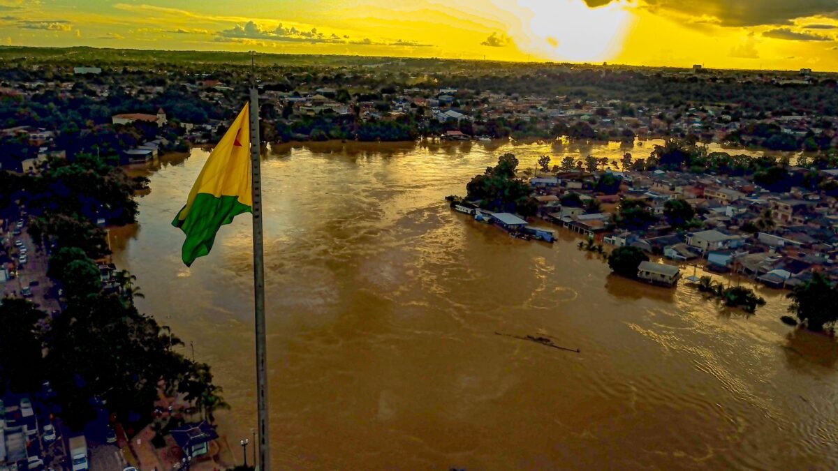 Acre decreta emergência em seis cidades após rios ultrapassarem cota de transbordamento