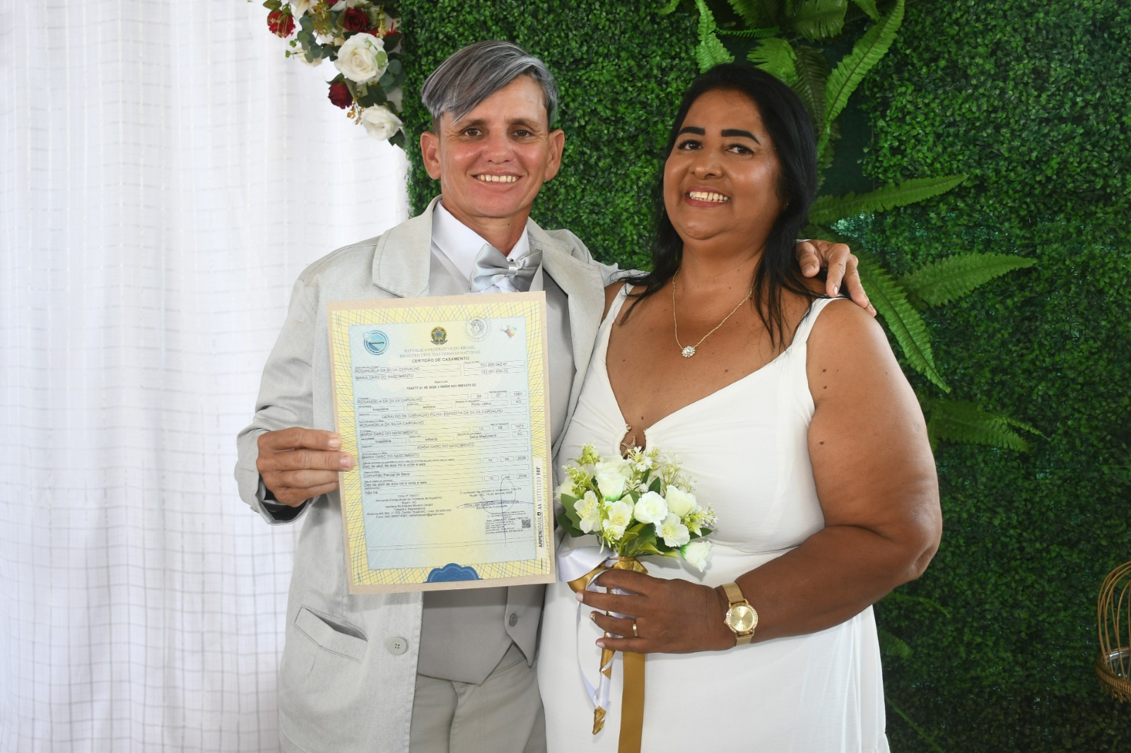 Depois de 6 anos juntas, casal homoafetivo realiza sonho de oficializar união em casamento no Acre