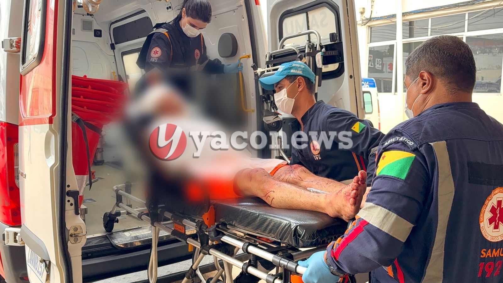 Detento escapa da morte após ser ferido com múltiplos golpes de tesoura dentro de cela do presídio de Rio Branco