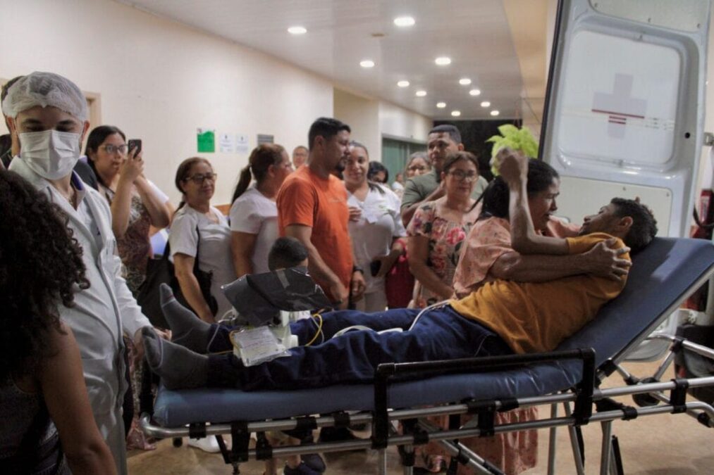 Sesacre realiza transferência aeromédica de morador de Sena Madureira para hospital referência no Recife